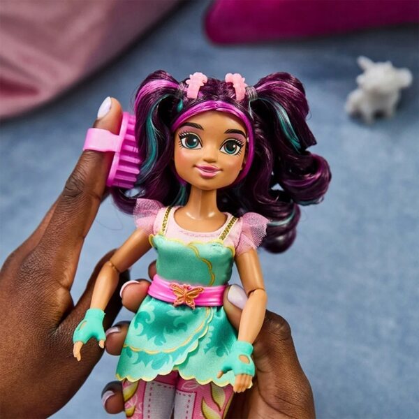 Lalåka Ava Unicorn Academy met 9 scharnierpunten en accessoires
