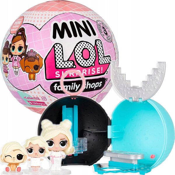 Lol Surprise Mini-Familie in Surprise Sphere – 12 Mini-Familien zum Sammeln