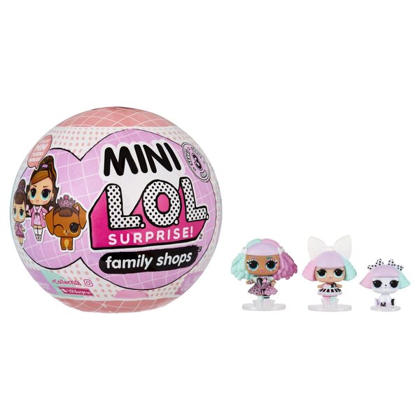 Lol Surprise Mini Famiglia in Sfera a Sorpresa - 12 Mini Famiglias da Collezionare