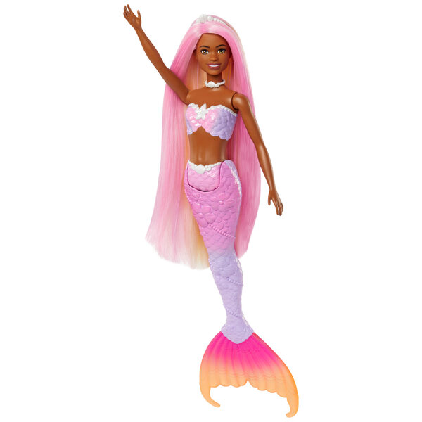 Barbie Brooklyn Sirena Cambio Colore con Accessori Mattel per Bambini 3+