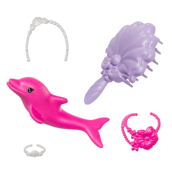Barbie Brooklyn Sirena Cambio Colore con Accessori Mattel per Bambini 3+