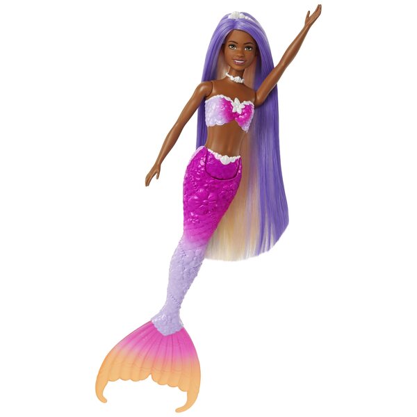 Barbie Brooklyn Sirena Cambio Colore con Accessori Mattel per Bambini 3+