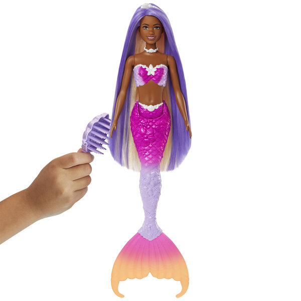 Barbie Brooklyn Sirena Cambio Colore con Accessori Mattel per Bambini 3+