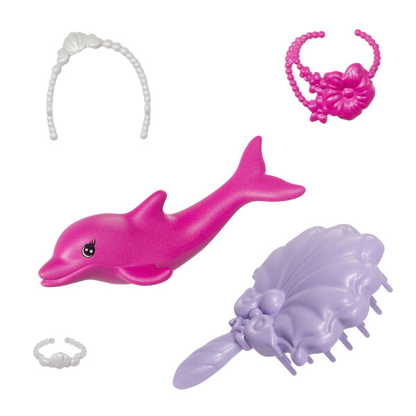 Barbie Brooklyn Sirena Cambio Colore con Accessori Mattel per Bambini 3+
