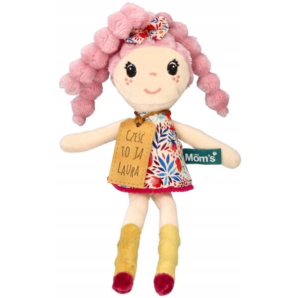 Bambola di pezza Mom's Care 30 cm morbida e abbracciabile per bambini