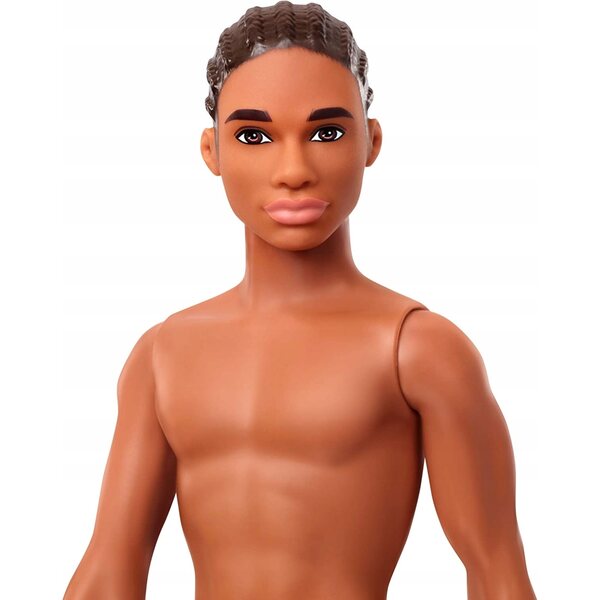 Barbie Ken Beach Puppe für Kinder ab 3 Jahren, Mattel Summer Charakter