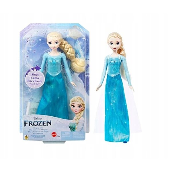 Bambola Elsa Disney Frozen 30 cm che canta Let It Go in inglese