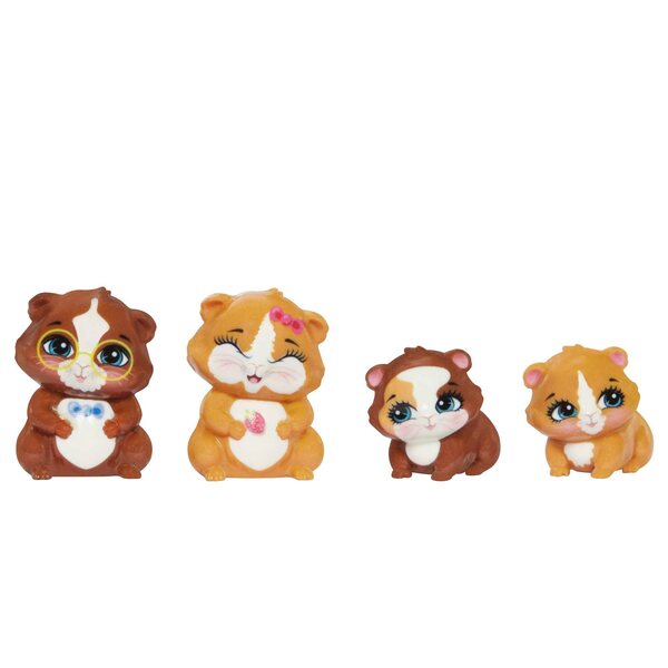 Enchantimals Glee Meerschweinchen mit 4 Meerschweinchenfiguren 15 cm