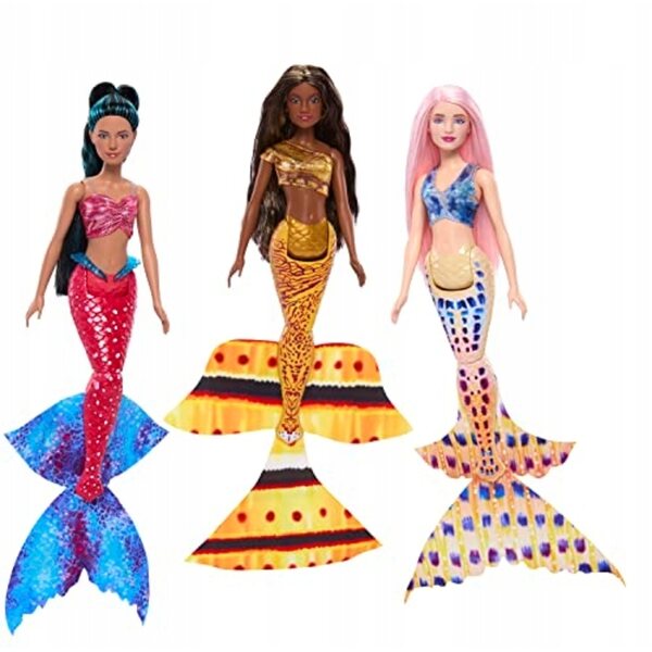 Set 7 bambole Mattel Disney La Sirenetta con Ariel e le sue sorelle in PVC e tessuto