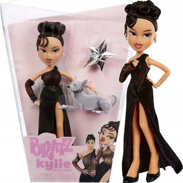 Bratz x Kylie Jenner Night Fashion Doll con abito lungo e accessori 25 cm
