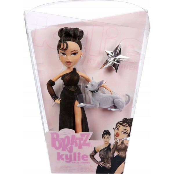 Bratz x Kylie Jenner Night Fashion Doll con abito lungo e accessori 25 cm