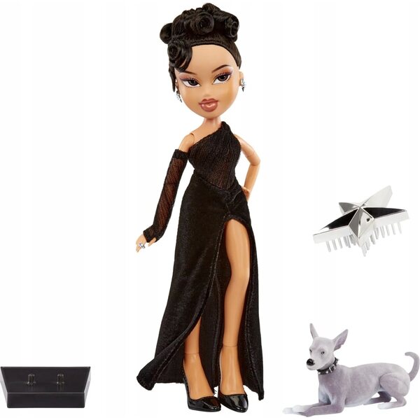 Bratz x Kylie Jenner Night Fashion Doll con abito lungo e accessori 25 cm