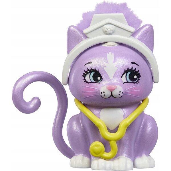 ENCHANTIMALS LALKA DR CARLIN CAT gabinet lekarski