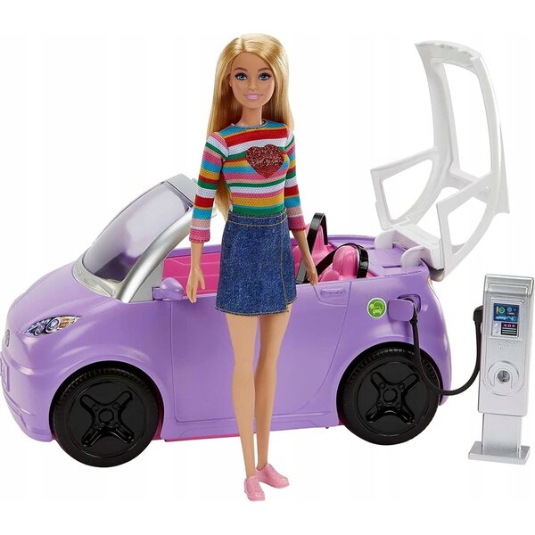 Barbie Elektroauto für Kinder mit realistischen Details und Sicherheit