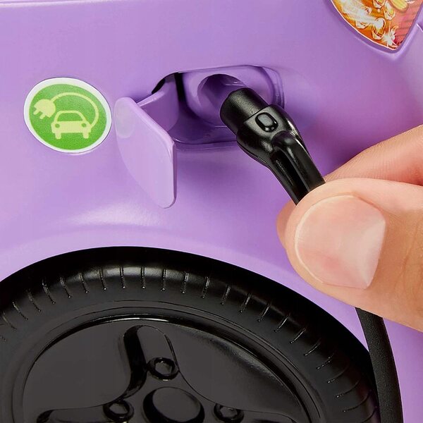 Barbie Elektroauto für Kinder mit realistischen Details und Sicherheit