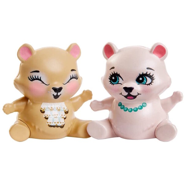 Enchantimals Royal Braylee und Bannon 15 cm großes Haustierpuppen-Set