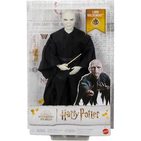 Bambola Lord Voldemort Harry Potter con Bacchetta Mattel per bambini dai 6 anni