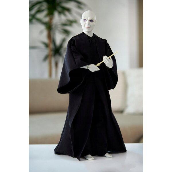 Bambola Lord Voldemort Harry Potter con Bacchetta Mattel per bambini dai 6 anni
