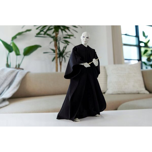 Bambola Lord Voldemort Harry Potter con Bacchetta Mattel per bambini dai 6 anni