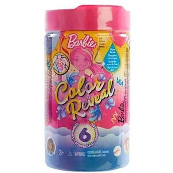 Barbie Chelsea Color Reveal Mattel con 6 Sorprese e Abbigliamento da Festa