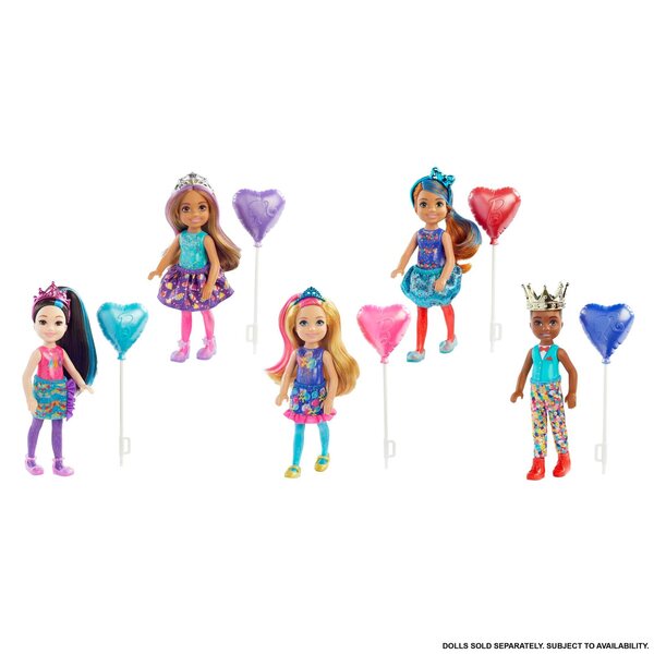 Barbie Chelsea Color Reveal Mattel con 6 Sorprese e Abbigliamento da Festa