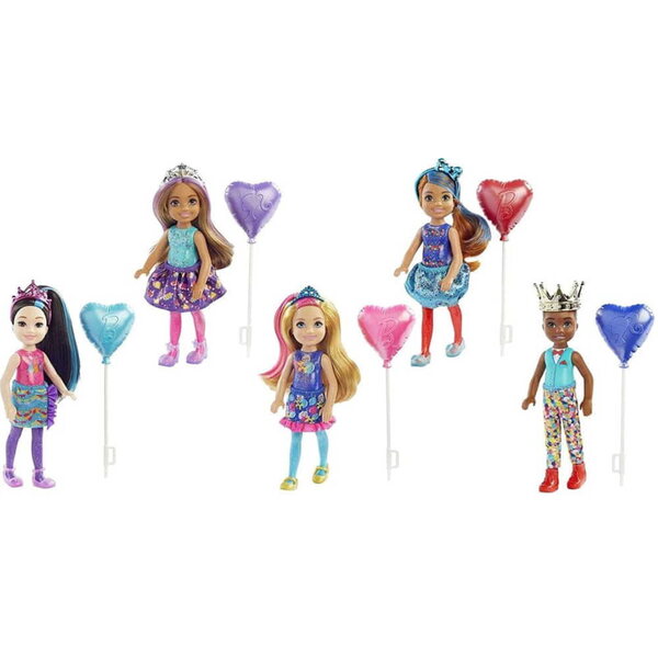 Barbie Chelsea Color Reveal Mattel con 6 Sorprese e Abbigliamento da Festa