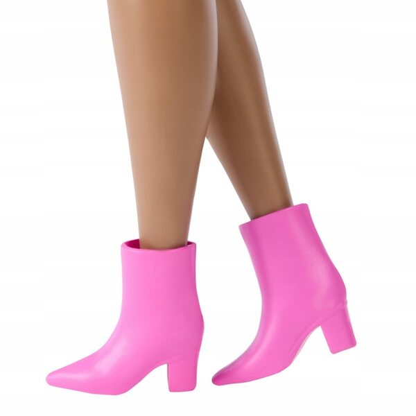 Barbie Deluxe 28 cm Puppe mit rosa Kleid und eleganten Accessoires JJN70