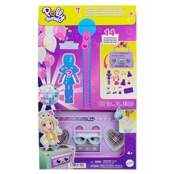 Polly Pocket Imprezowa fashion HRD65 - Ensemble de jouets avec surprise pour les enfants de 4 ans et plus