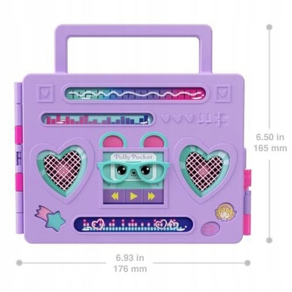 Polly Pocket Imprezowa fashion HRD65 - Ensemble de jouets avec surprise pour les enfants de 4 ans et plus
