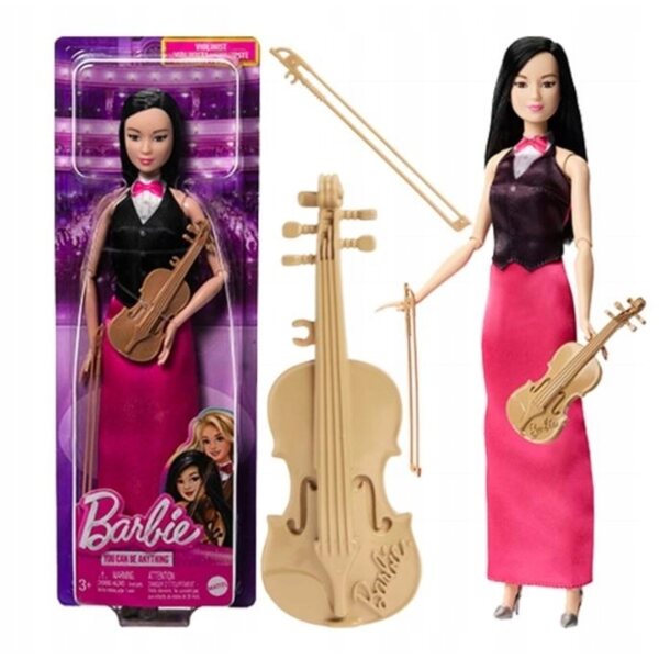 Barbie Violinist Mattel – Puppe mit Instrument und elegantem Kleid