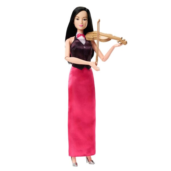Barbie Violinist Mattel – Puppe mit Instrument und elegantem Kleid