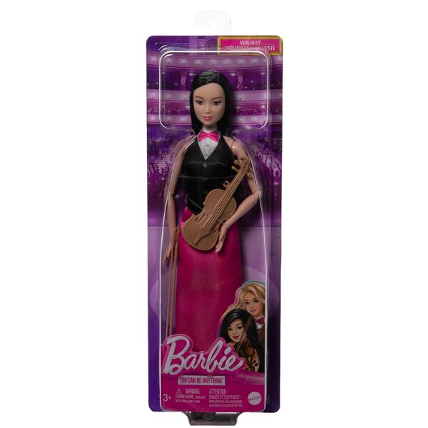 Barbie Violinist Mattel – Puppe mit Instrument und elegantem Kleid