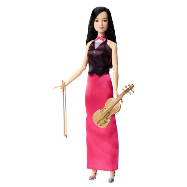 Barbie Violinist Mattel – Puppe mit Instrument und elegantem Kleid