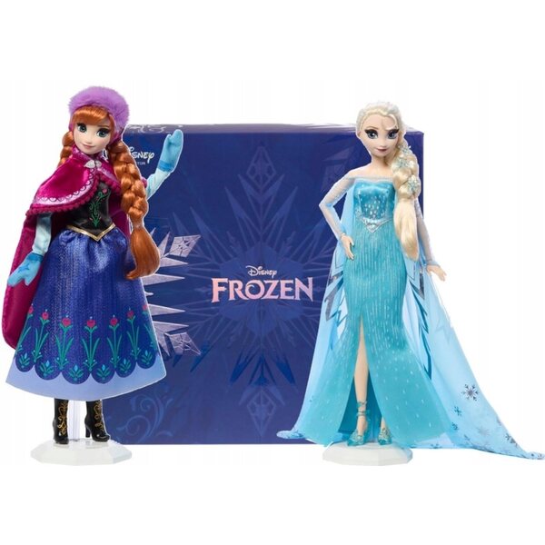 Lots de collection Anna et Elsa Disney La Reine des Neiges 10ème Anniversaire - Mattel
