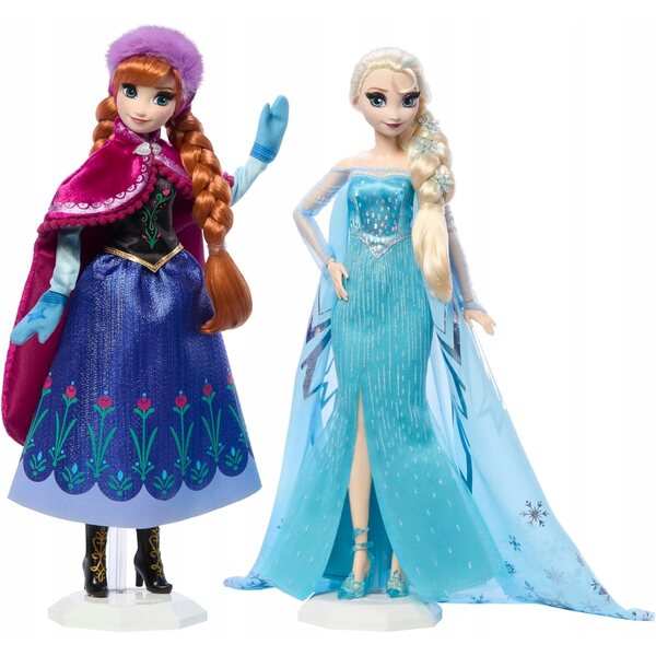 Lots de collection Anna et Elsa Disney La Reine des Neiges 10ème Anniversaire - Mattel