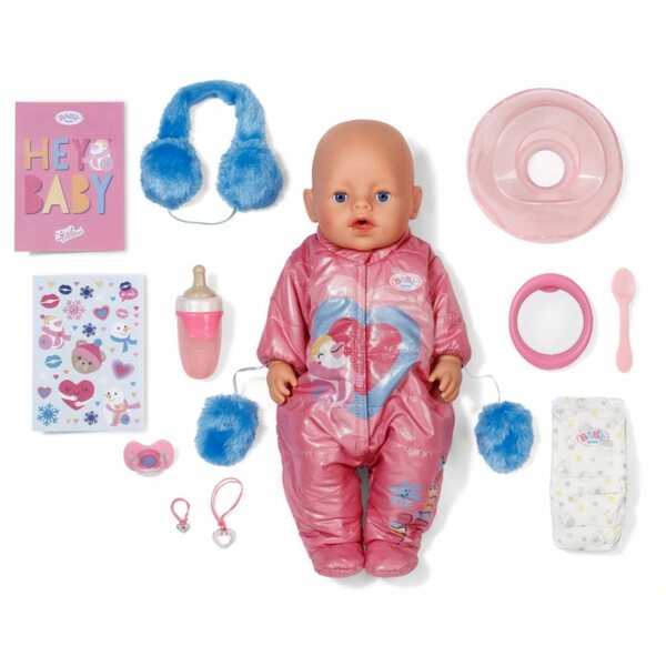 Baby Born Emma Bambola 43 cm interattiva con 10 funzioni senza batterie
