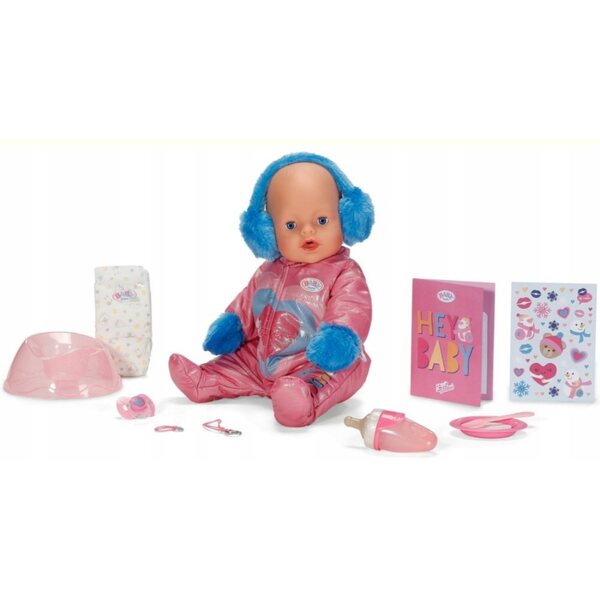 Baby Born Emma Bambola 43 cm interattiva con 10 funzioni senza batterie