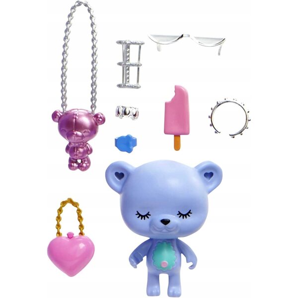 Barbie Extra Fancy Teddybär mit Zubehör und Stofftieren für Kinder ab 3 Jahren