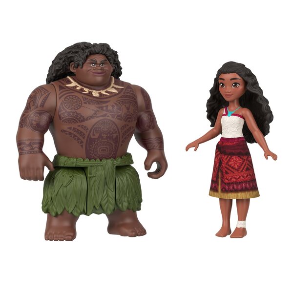 Комплект от 2 кукли Vaiana и Maui Disney Mattel - Ocean Adventures 3+