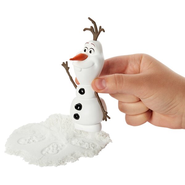 Mattel Elsa en Olaf Kraina Lodu set met stempels en modelleerzand 33 cm