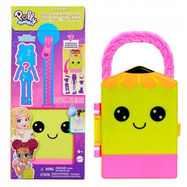 Portable Turret Set Little Stylist Polly Pocket с кукла и аксесоари