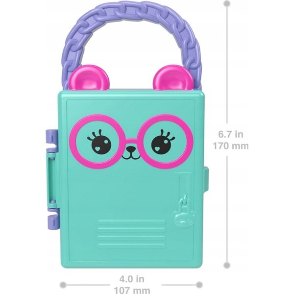 Polly Pocket Little Stylist Tourelle portable avec poupée et accessoires