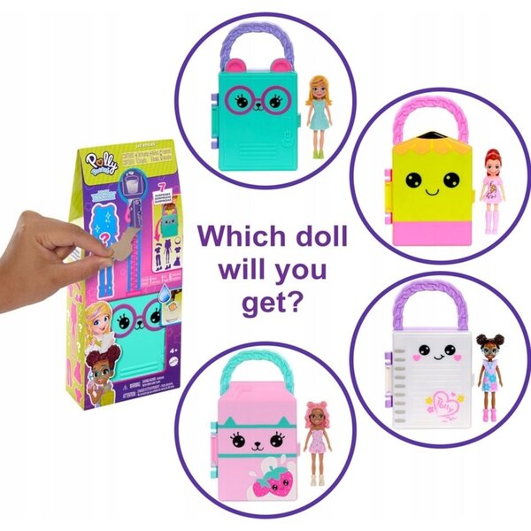 Polly Pocket Little Stylist Tourelle portable avec poupée et accessoires