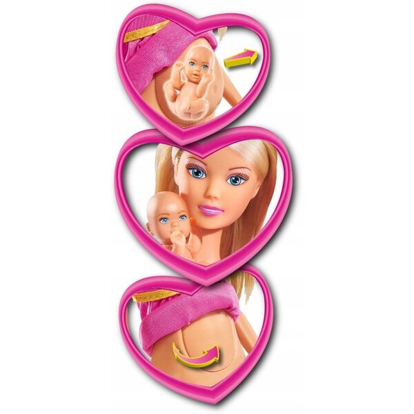 Simba Steffi Love Happy Family комплект с 4 кукли и пълни аксесоари