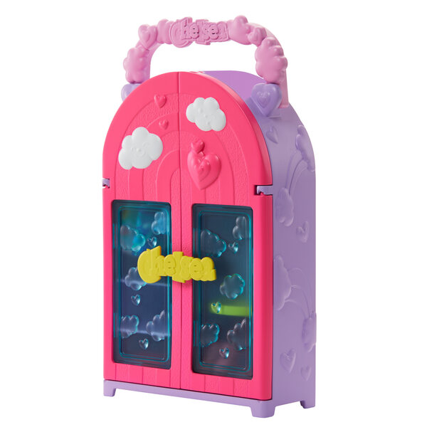Barbie Chelsea-Garderobe mit Puppe, Kleidung und Accessoires – komplettes Modeset für Kinder