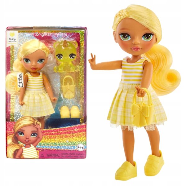 Modna lutka Rainbow High Daisy Madison Yellow 14 cm s dodacima