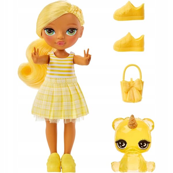 Modna lutka Rainbow High Daisy Madison Yellow 14 cm s dodacima