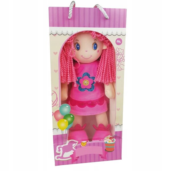 Bambola di pezza Smily Play 35 cm ideale per bambini da 18 mesi in su