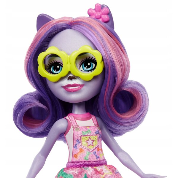 Bambola Enchantimals Hadley Husky con Animale Domestico 15 cm Mattel