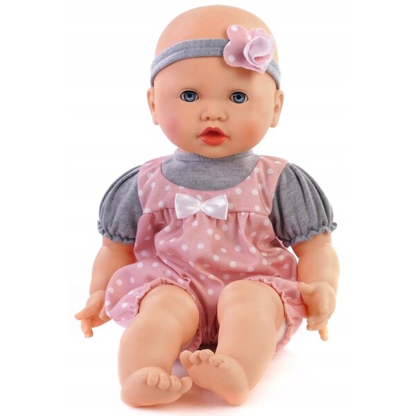 Baby Doll Natalia Mimic 41 cm con ciuccio - Giocattolo sonoro interattivo